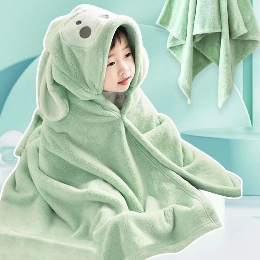 Green-hooded-towel