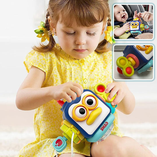 La photo montre une petite fille qui s&