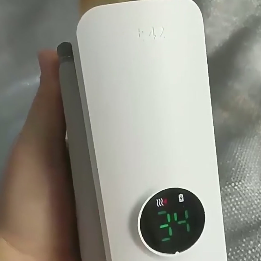 Vidéo explicative du chauffe-biberon à batterie.