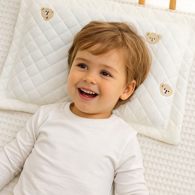 Oreiller Bébé Ergonomique Hypoallergénique | BBCADUM France