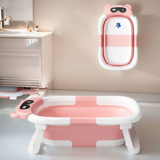 Baignoire bébé pliable | Thermosécurité