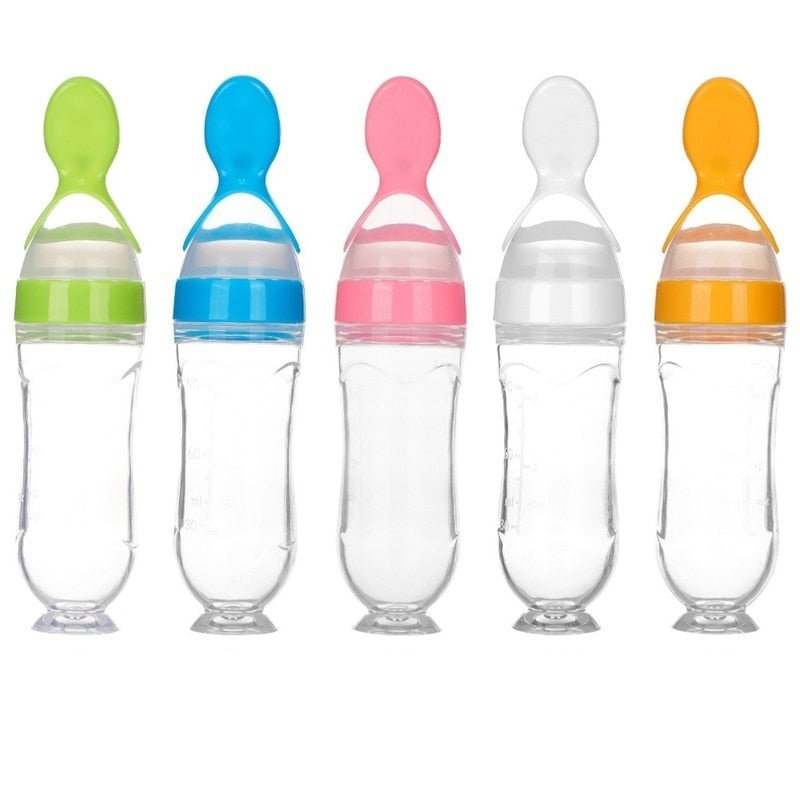 Biberon avec cuillère pour nouveau-né | EasyBottle™ - bbcadum