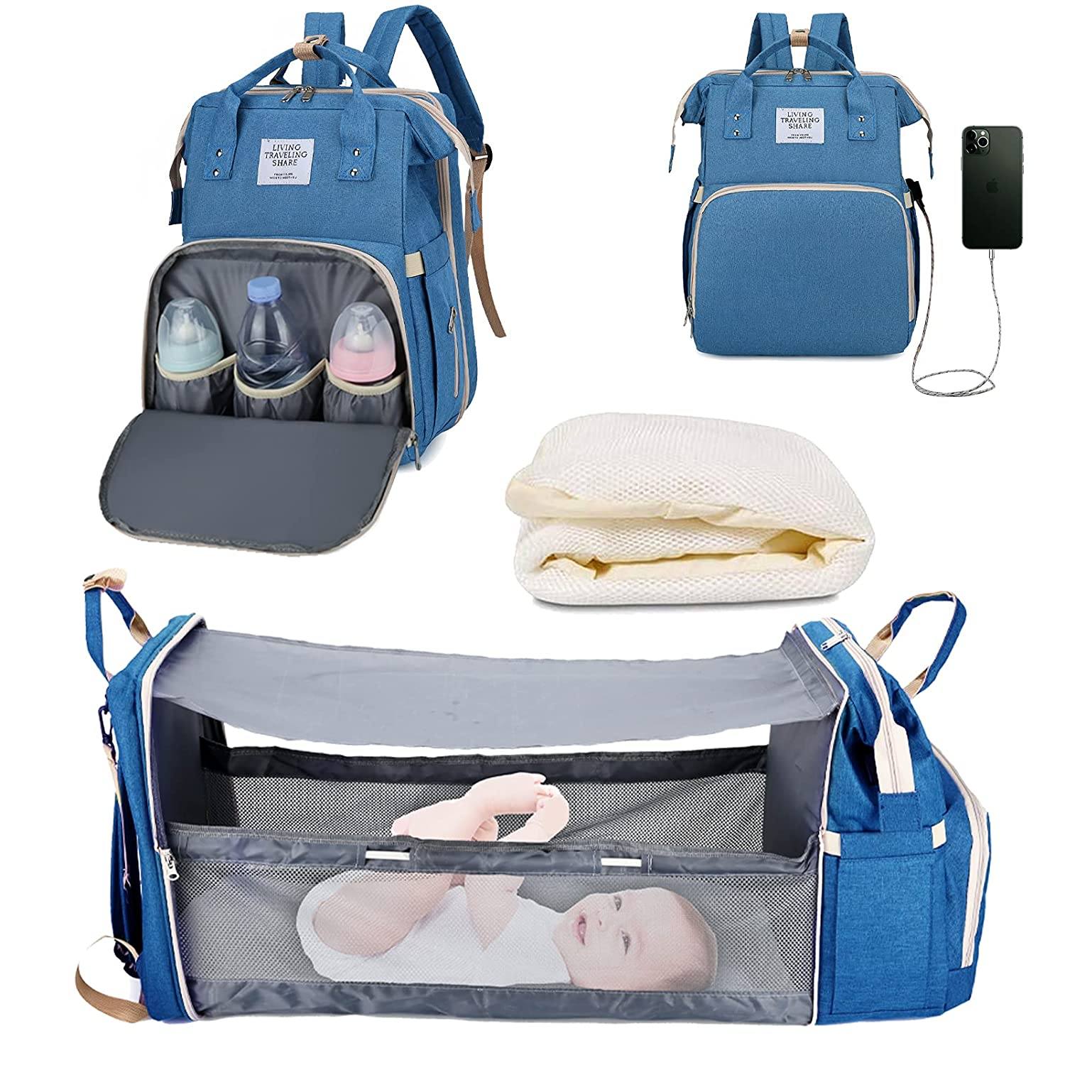 Sac à langer portatif | Berceau de voyage BabyNappy™ - bbcadum
