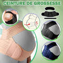 Ceinture De Grossesse Confortable Pour Ventre - Support Lombaire Et Abdominal - Taille Unique Ajustable (lot De 2) - 2