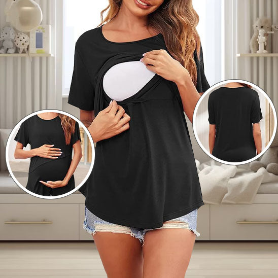 Navyblue my-discreet-breastfeeding-top