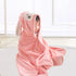 Pink-hooded-towel