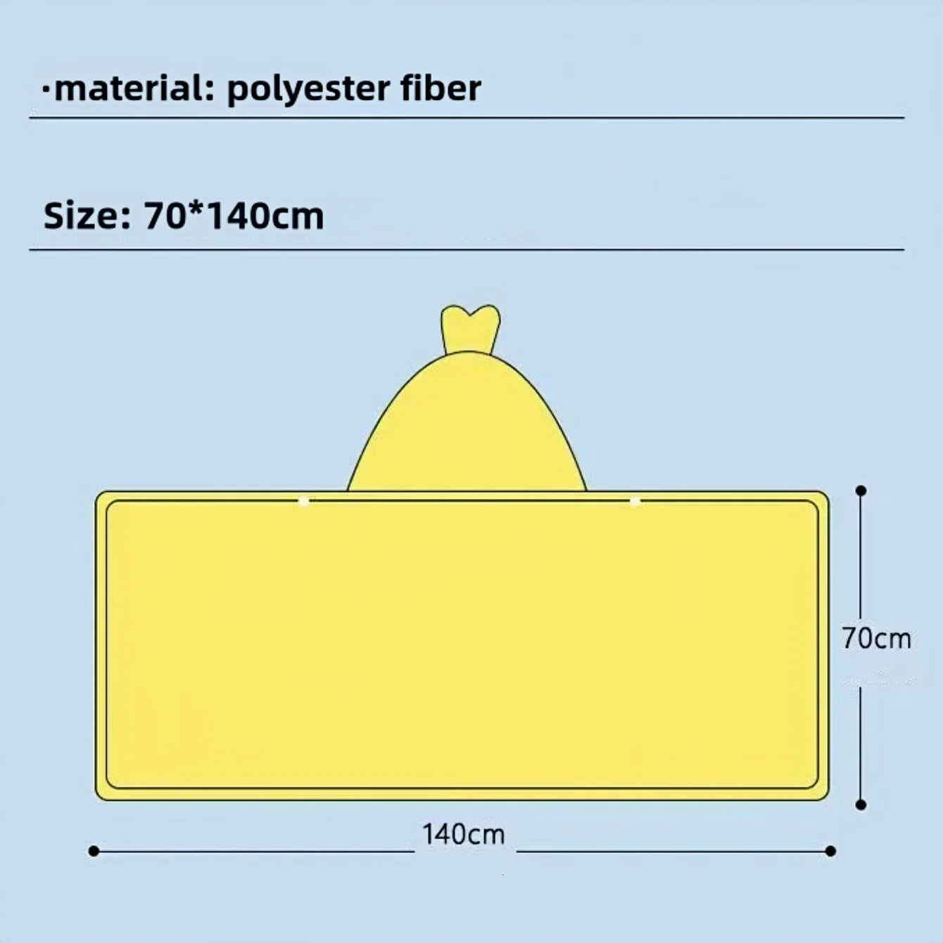 serviette de bain bébé