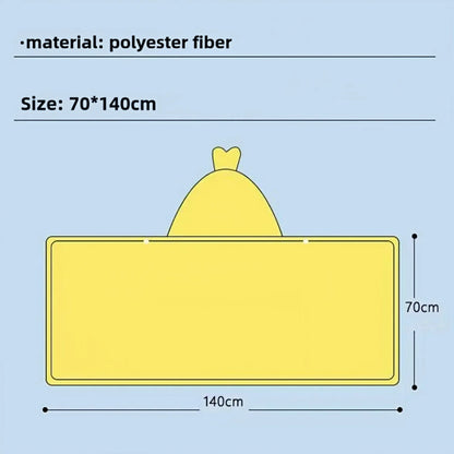 serviette de bain bébé