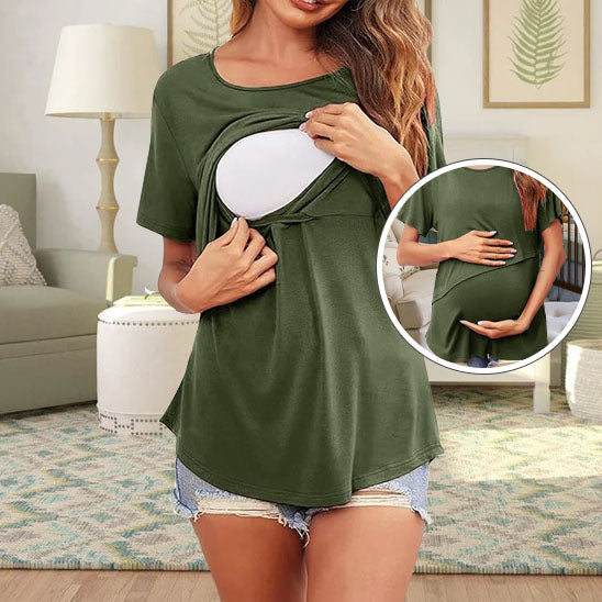 Sagegreen my-discreet-breastfeeding-top