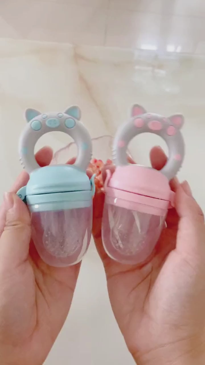 Vidéo de la tétine à fruits.