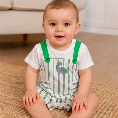 Barboteuse Bébé Coton Bio | BBCADUM France