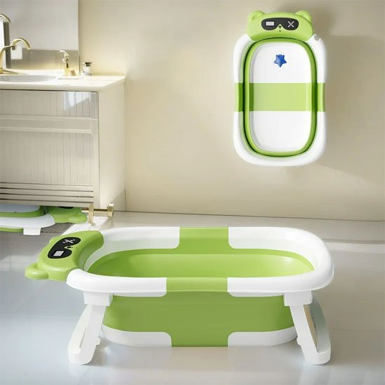 Baignoire bébé pliable | Thermosécurité