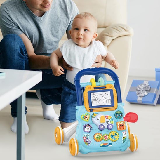 Trotteur bébé | Multifonctions Éveil Sécurité