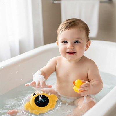 Thermometre bain bebe 