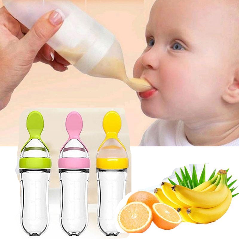 Biberon avec cuillère pour nouveau-né | EasyBottle™ - bbcadum
