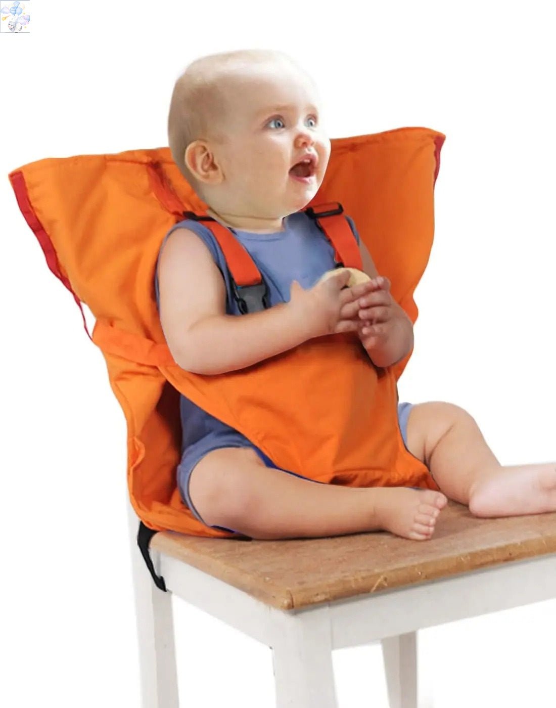 Siège de harnais de voyage pour bébé, chaise haute pliable et lavable, avec  bretelles réglables pour l'alimentation des nourrissons, 1 pièce -  AliExpress